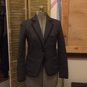 J. Crew gray blazer sz 0